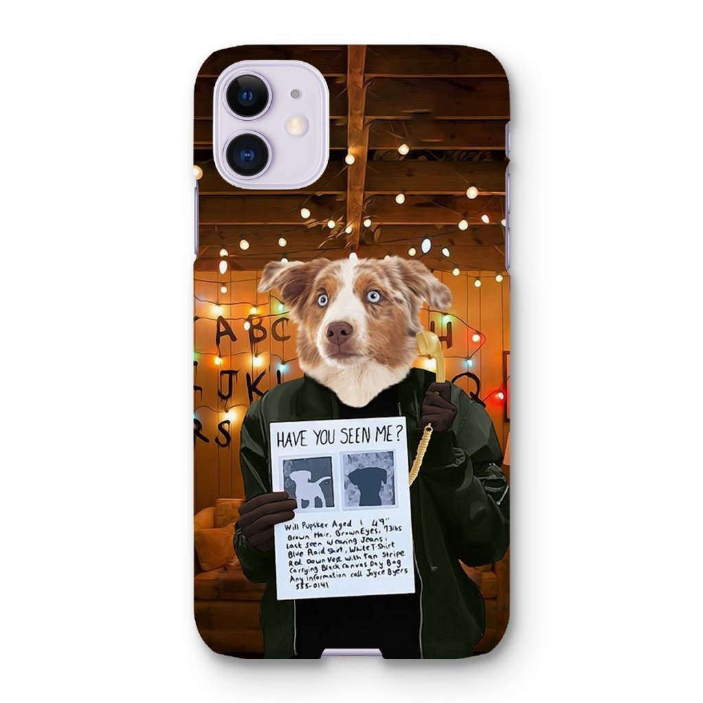 Pet Portraits | The Joyce (Stranger Things Inspired): Custom Pet Phone Case | Paw & Glory