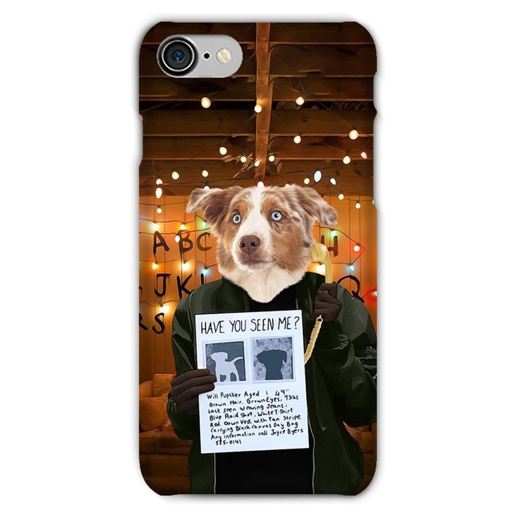 Pet Portraits | The Joyce (Stranger Things Inspired): Custom Pet Phone Case | Paw & Glory