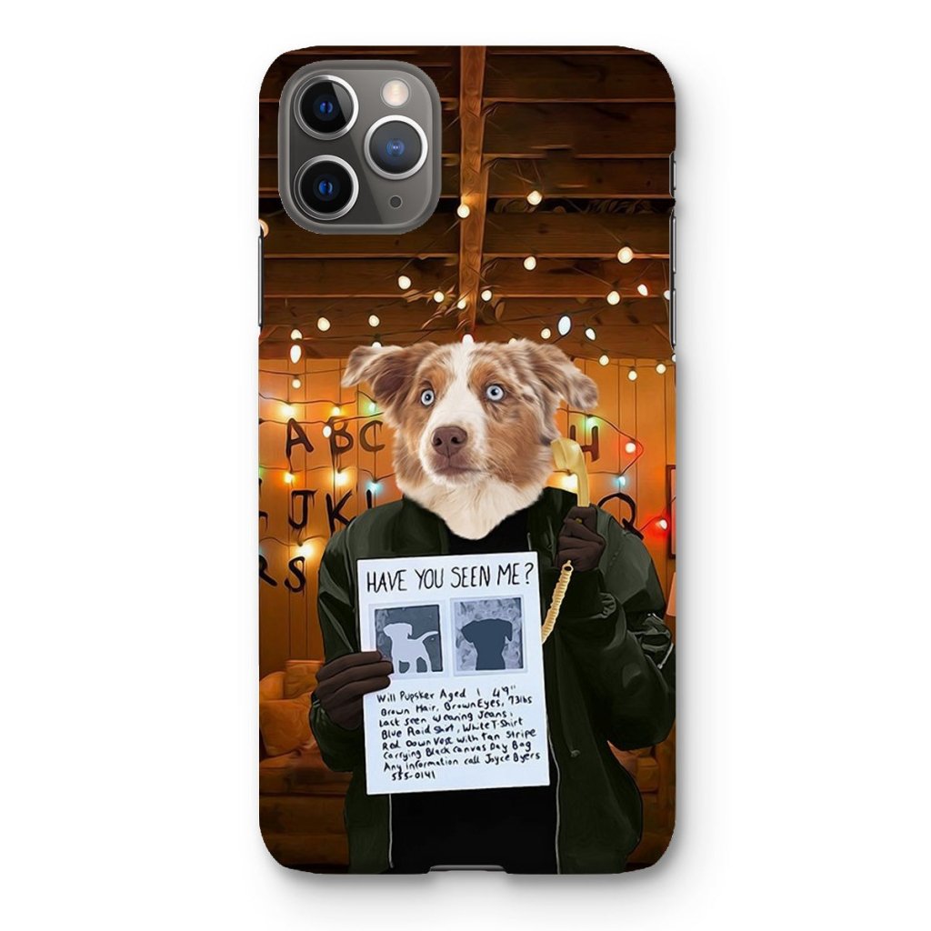 Pet Portraits | The Joyce (Stranger Things Inspired): Custom Pet Phone Case | Paw & Glory