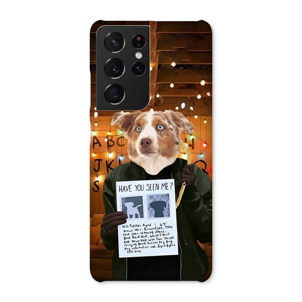 Pet Portraits | The Joyce (Stranger Things Inspired): Custom Pet Phone Case | Paw & Glory