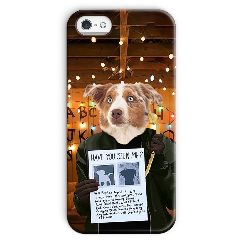 Pet Portraits | The Joyce (Stranger Things Inspired): Custom Pet Phone Case | Paw & Glory