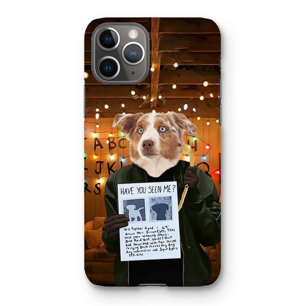 Pet Portraits | The Joyce (Stranger Things Inspired): Custom Pet Phone Case | Paw & Glory