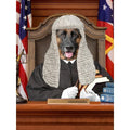 The Judge: Custom Digital Download Pet Portrait