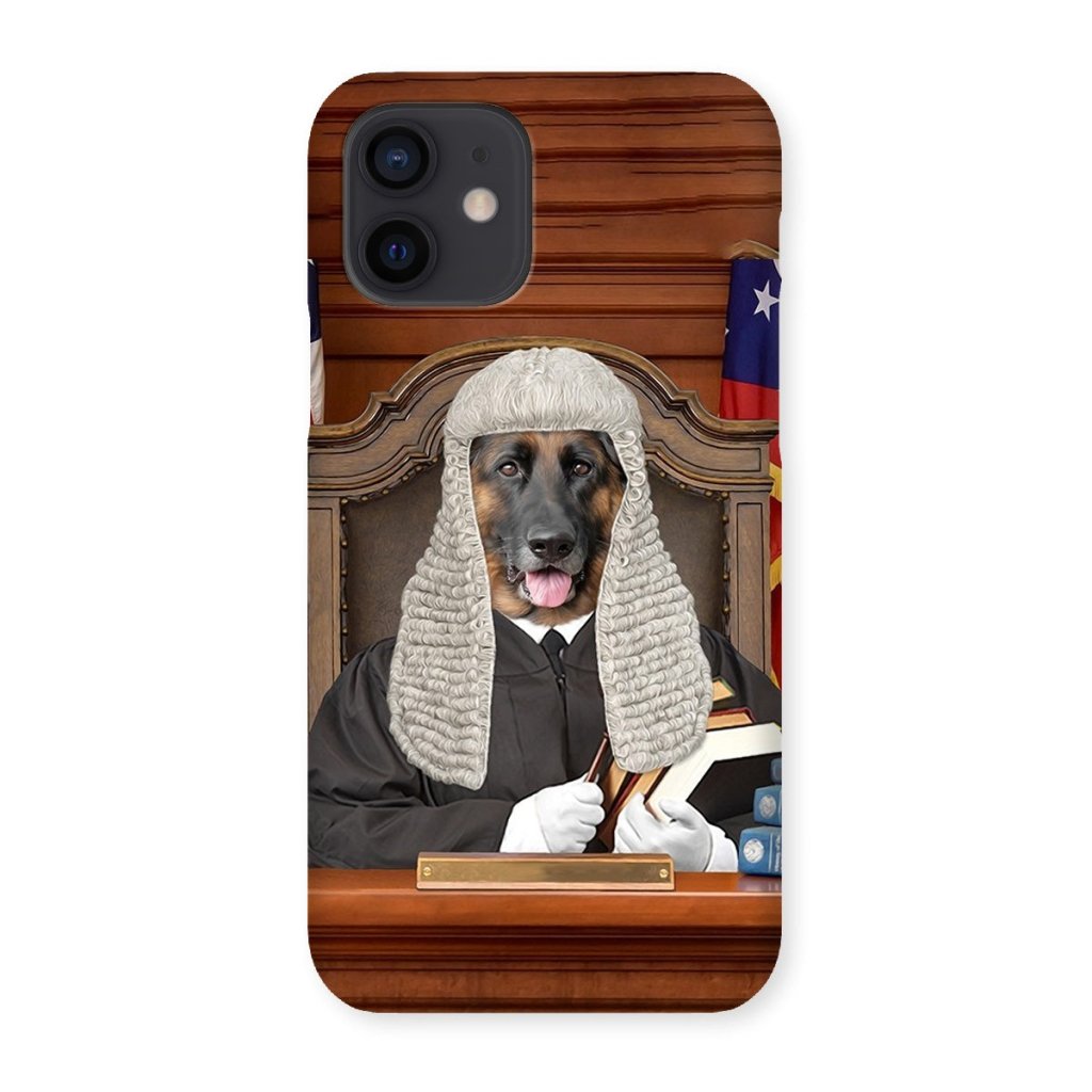 Pet Portraits | The Judge: Custom Pet Phone Case | Paw & Glory