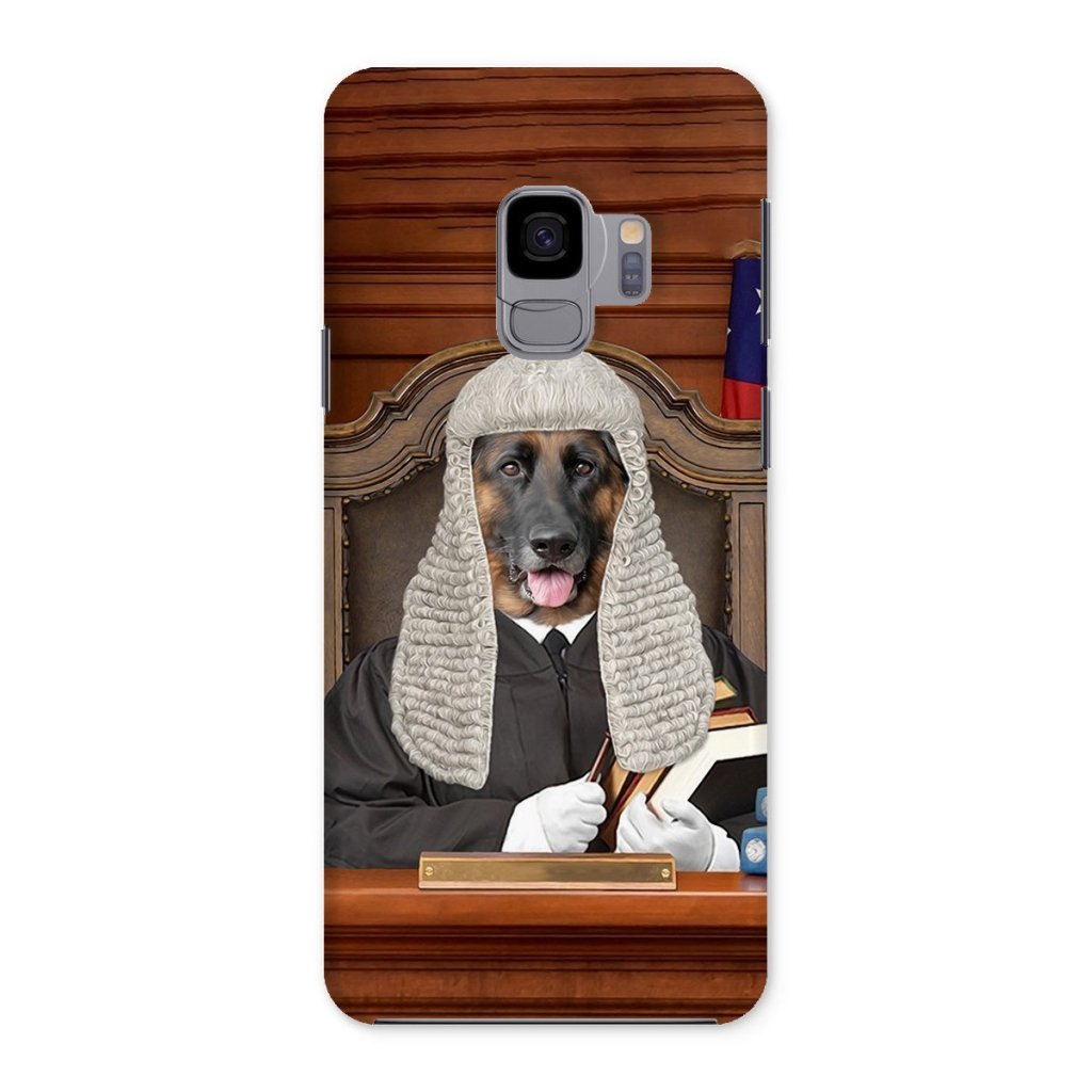 Pet Portraits | The Judge: Custom Pet Phone Case | Paw & Glory