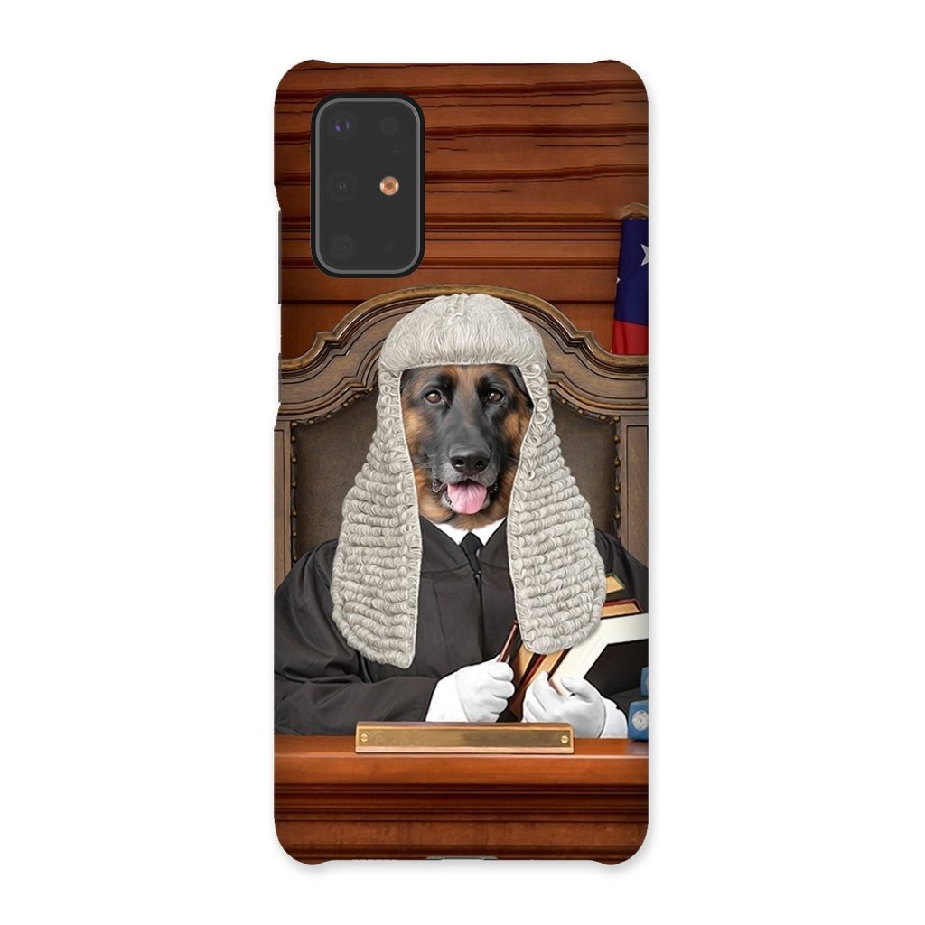 Pet Portraits | The Judge: Custom Pet Phone Case | Paw & Glory