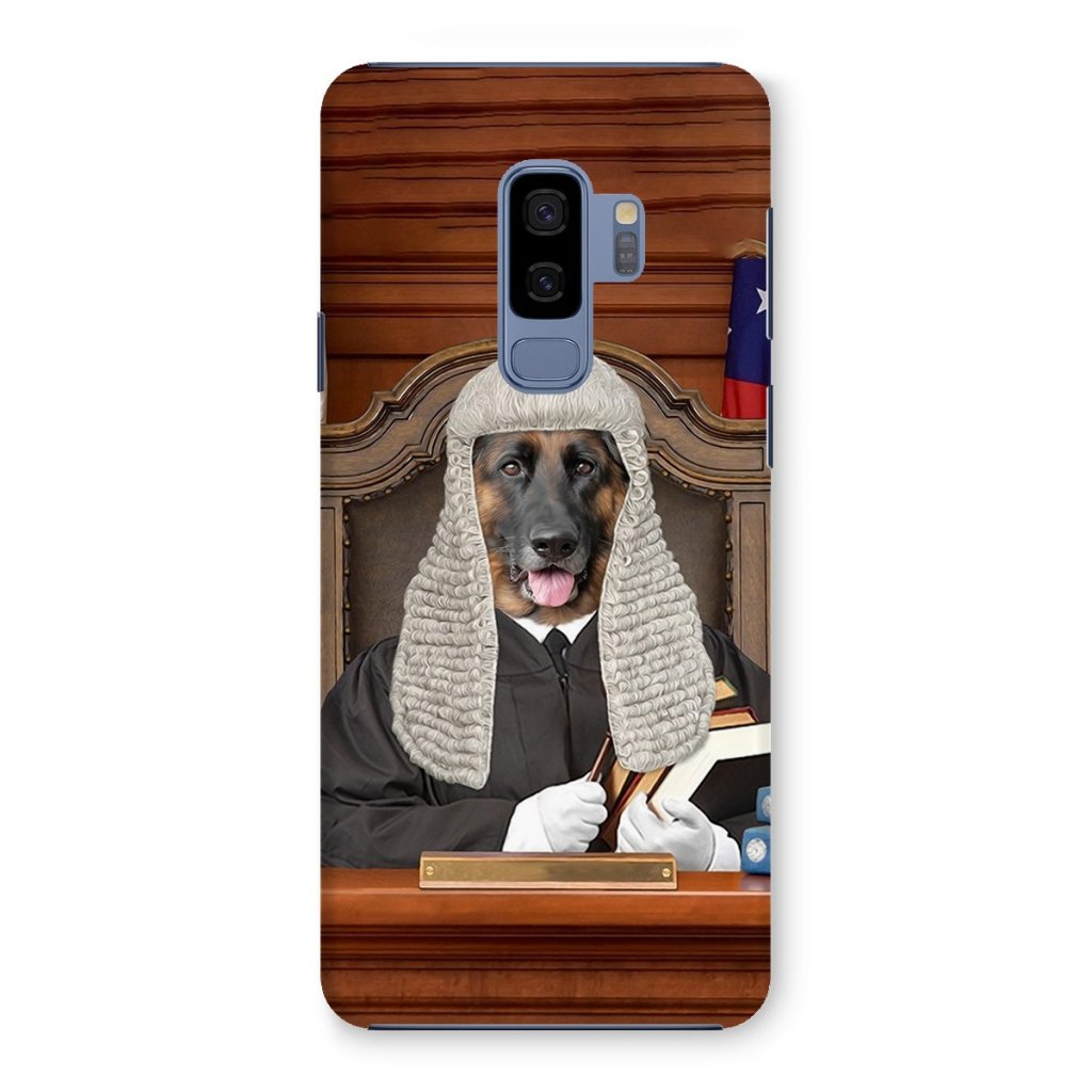 Pet Portraits | The Judge: Custom Pet Phone Case | Paw & Glory