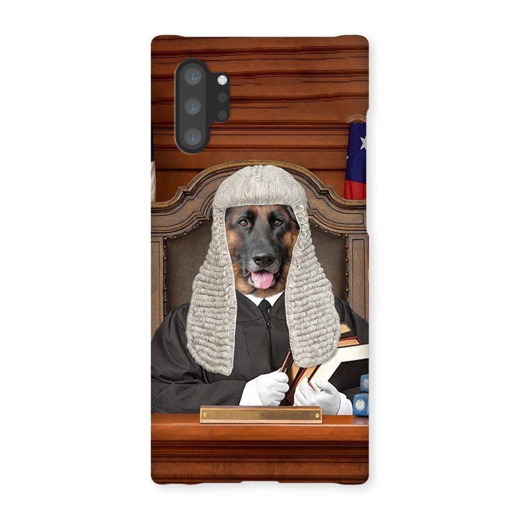 Pet Portraits | The Judge: Custom Pet Phone Case | Paw & Glory