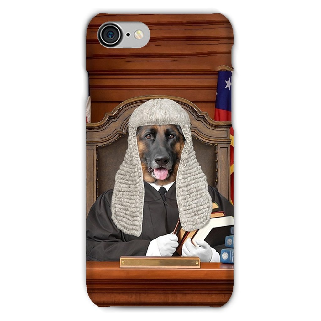 Pet Portraits | The Judge: Custom Pet Phone Case | Paw & Glory