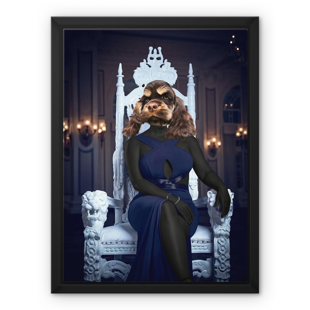 Pet Portraits | The Kandi: Custom Pet Canvas | Paw & Glory