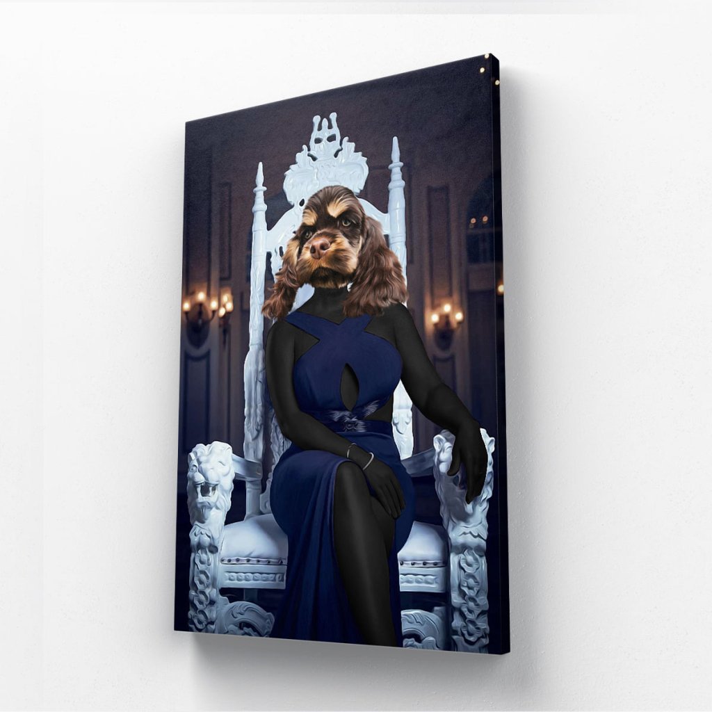 Pet Portraits | The Kandi: Custom Pet Canvas | Paw & Glory