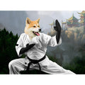 The Karate Master: Custom Digital Download Pet Portrait
