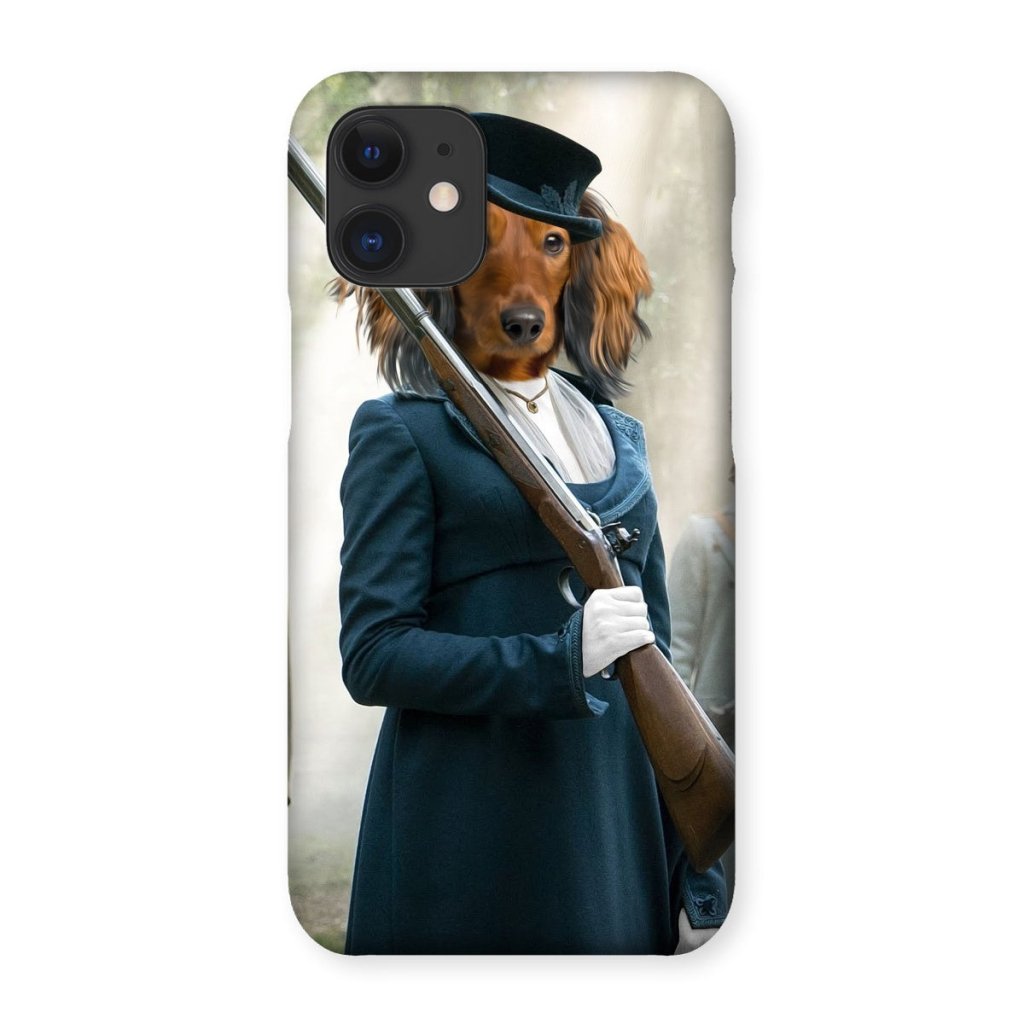 Regency Lady Custom Pet Snap Phone Case | Custom Pet Artwork | Paw & Glory