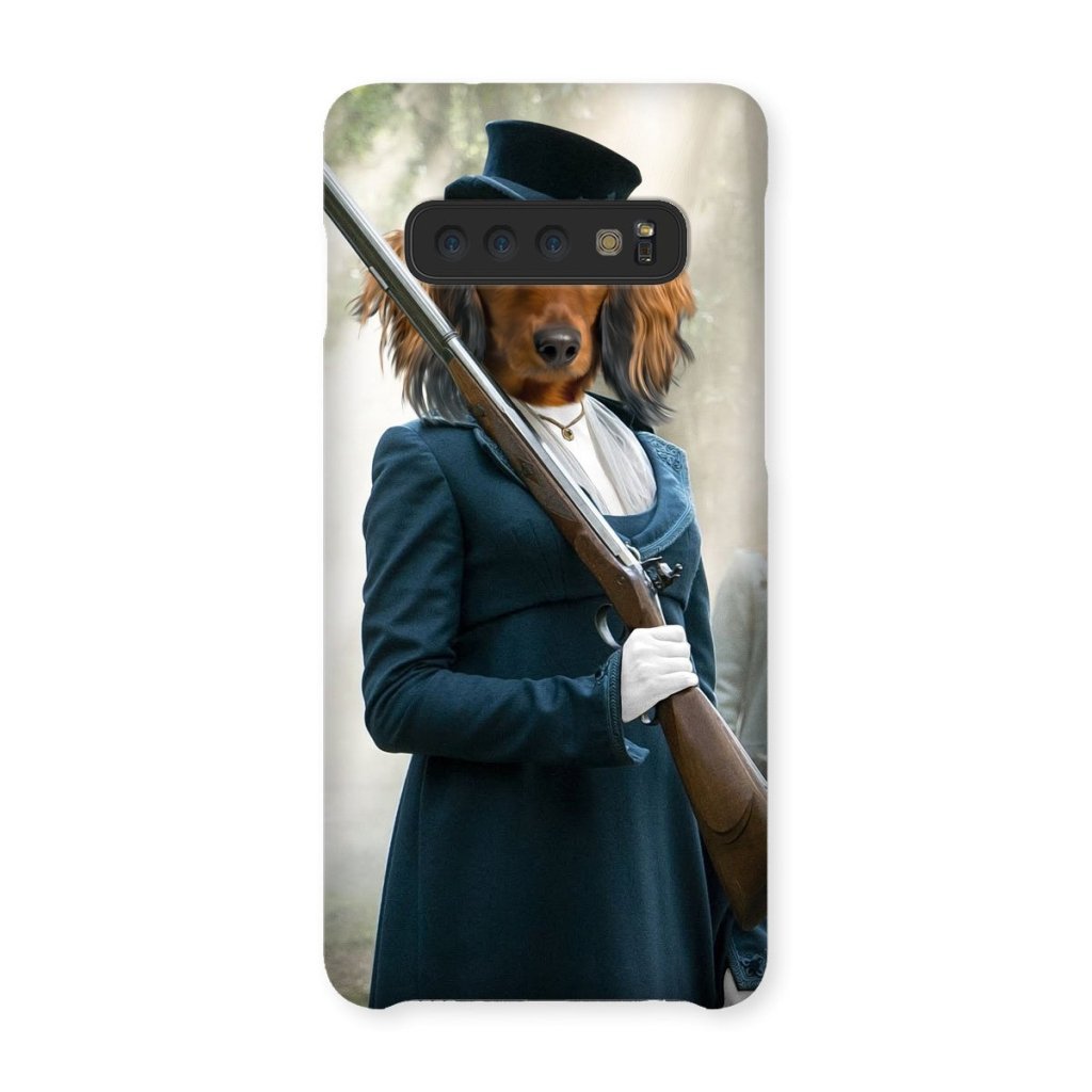 Regency Lady Custom Pet Snap Phone Case | Custom Pet Artwork | Paw & Glory