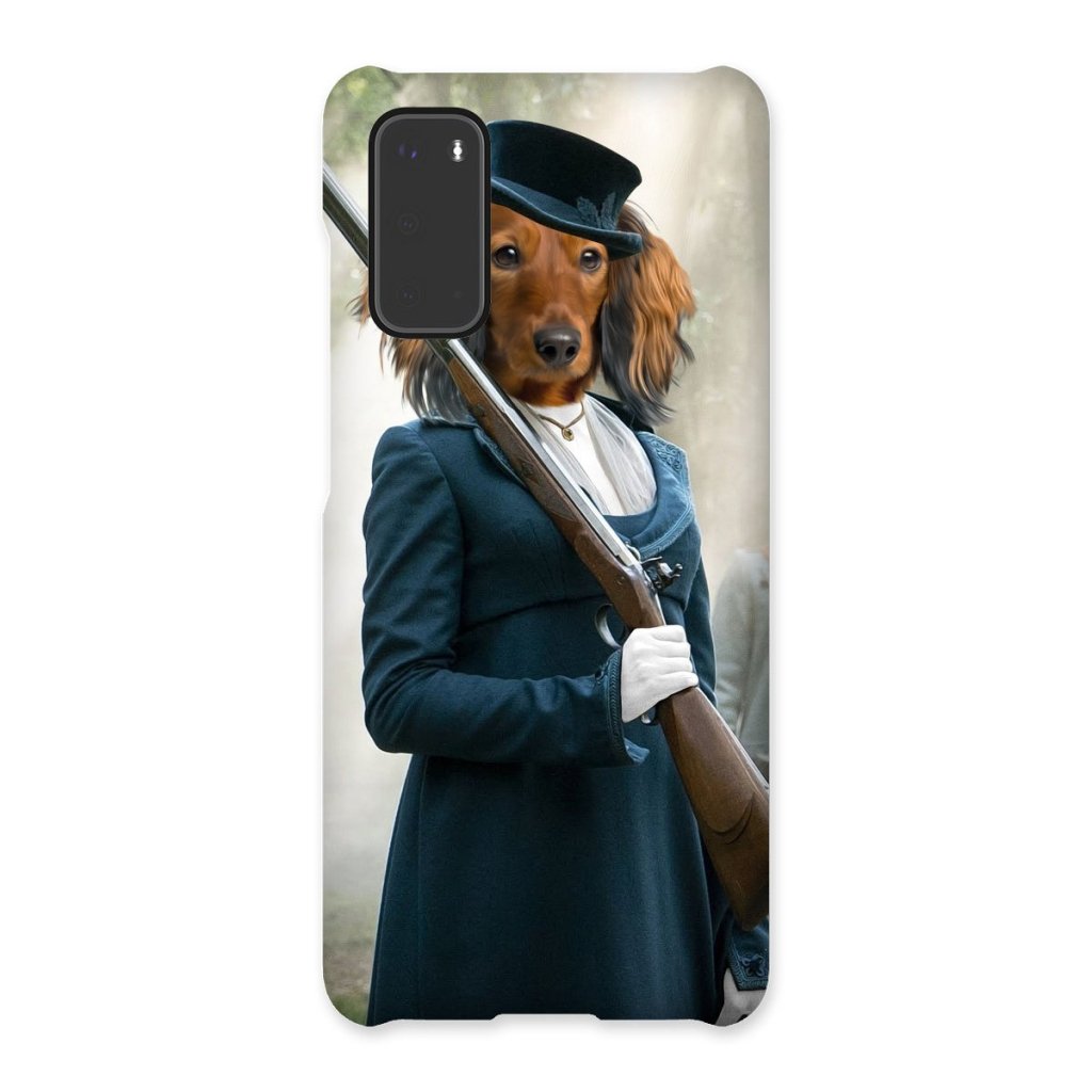 Regency Lady Custom Pet Snap Phone Case | Custom Pet Artwork | Paw & Glory