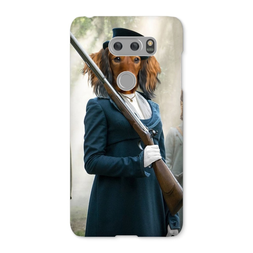 Regency Lady Custom Pet Snap Phone Case | Custom Pet Artwork | Paw & Glory