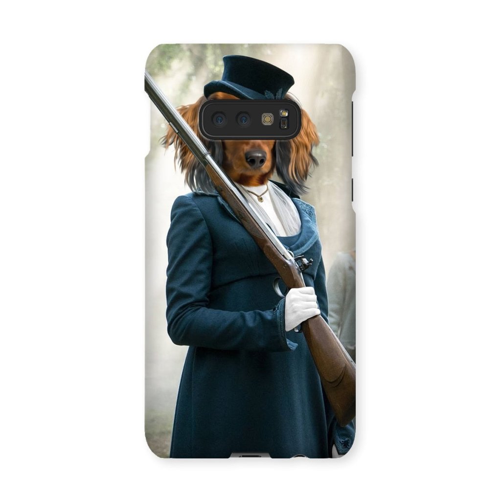 Regency Lady Custom Pet Snap Phone Case | Custom Pet Artwork | Paw & Glory