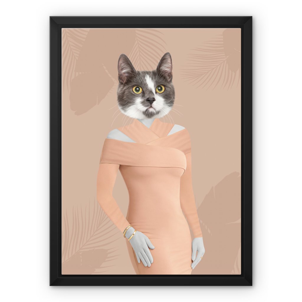 Pet Portraits | The Kelly (Real Housewives of Orange County): Custom Pet Canvas | Paw & Glory