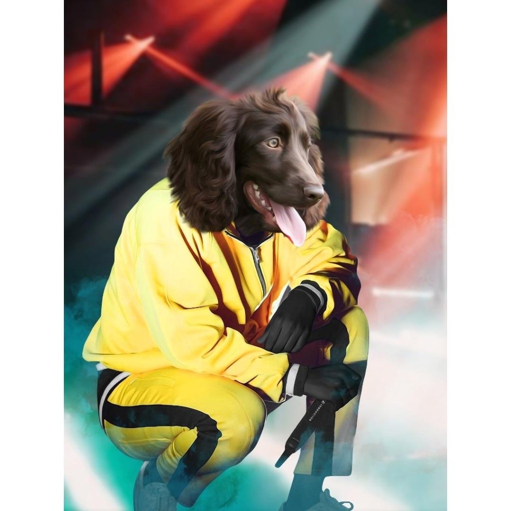 Pet Portraits | The Kendrick: Custom Digital Download Pet Portrait | Paw & Glory