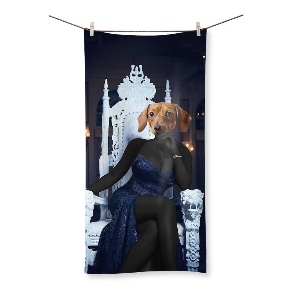 The Kenya: Custom Pet Towel - Paw & Glory - Dog Portraits - Pet Portraits