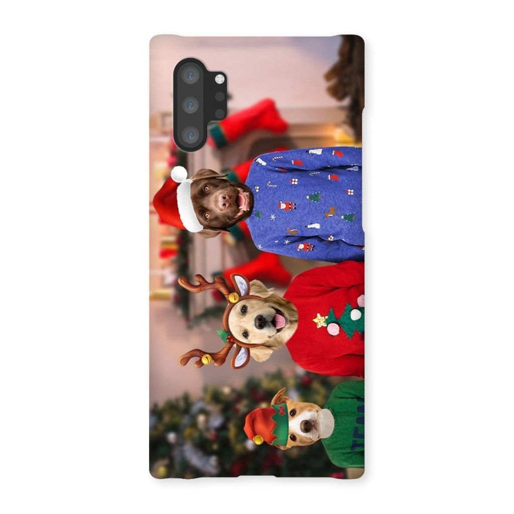 Pet Portraits | The Kids Christmas: Custom Pet Phone Case | Paw & Glory