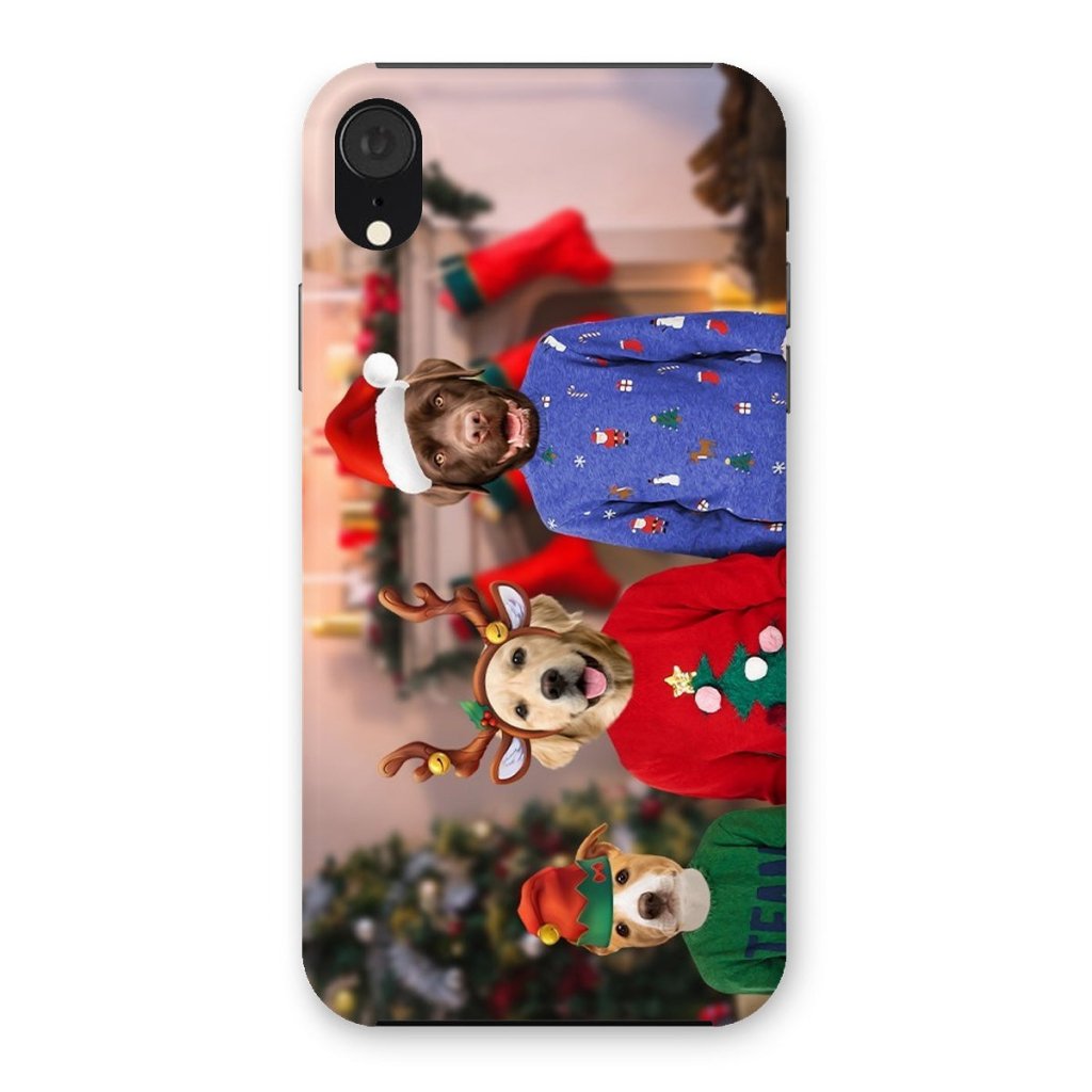 Pet Portraits | The Kids Christmas: Custom Pet Phone Case | Paw & Glory