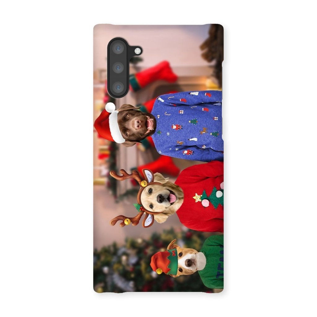 Pet Portraits | The Kids Christmas: Custom Pet Phone Case | Paw & Glory
