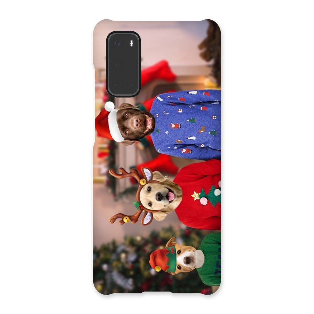 Pet Portraits | The Kids Christmas: Custom Pet Phone Case | Paw & Glory