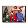 The Kids Christmas: Custom Pet Portrait