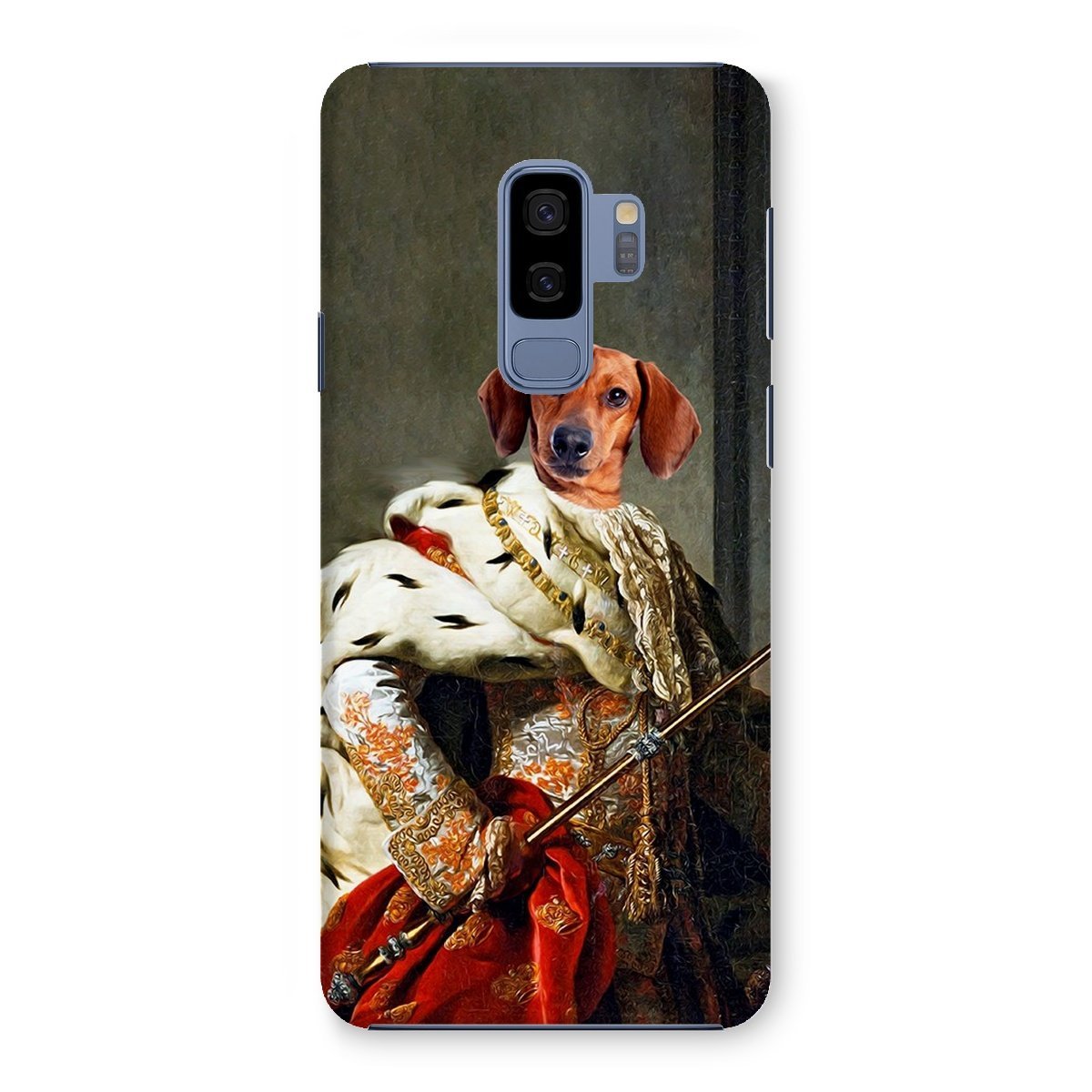 Pet Portraits | The King: Custom Pet Phone Case | Paw & Glory