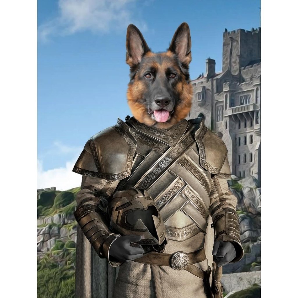Kingmaker Custom Digital Download Pet Portrait | Paw & Glory