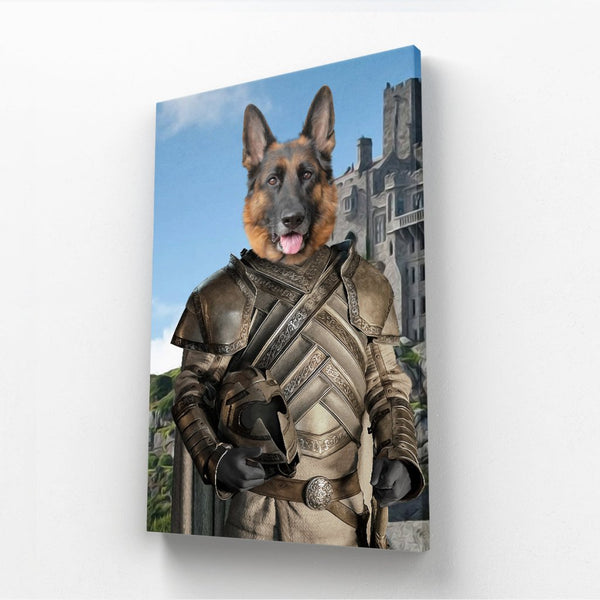 Kingmaker Custom Pet Canvas | Custom Pet Portrait Canvas | Paw & Glory