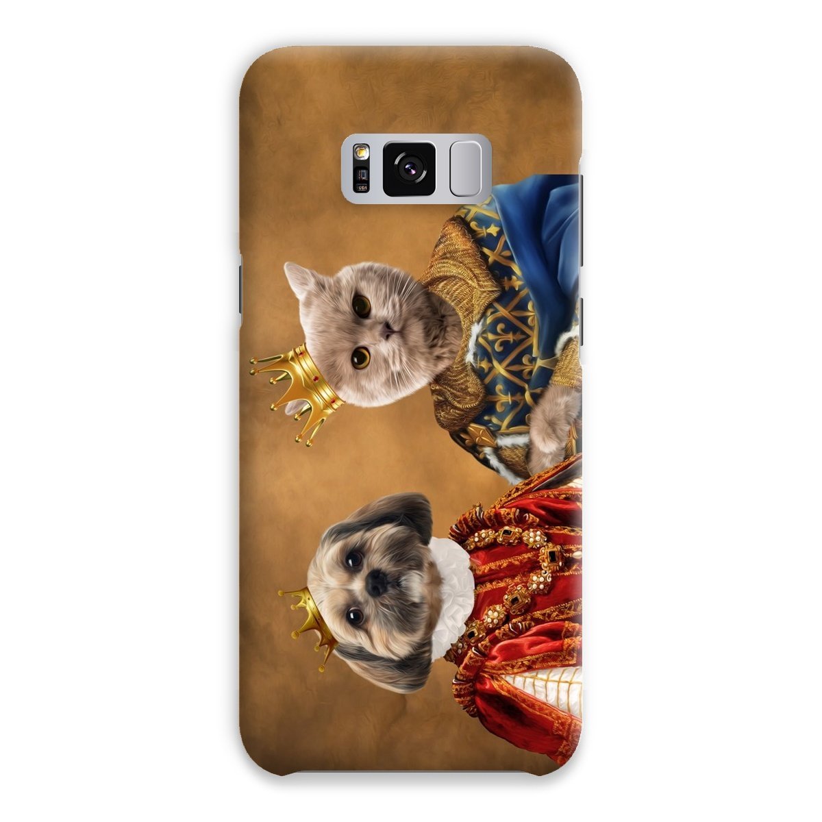Pet Portraits | The King & Queen: Custom Pet Phone Case | Paw & Glory