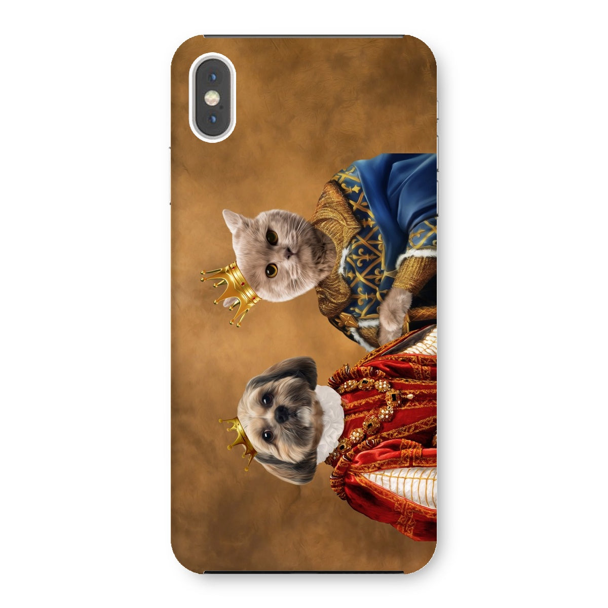 Pet Portraits | The King & Queen: Custom Pet Phone Case | Paw & Glory