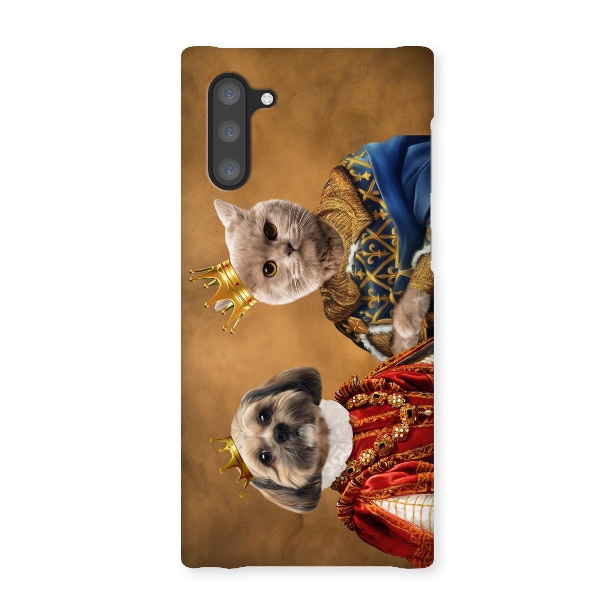 Pet Portraits | The King & Queen: Custom Pet Phone Case | Paw & Glory