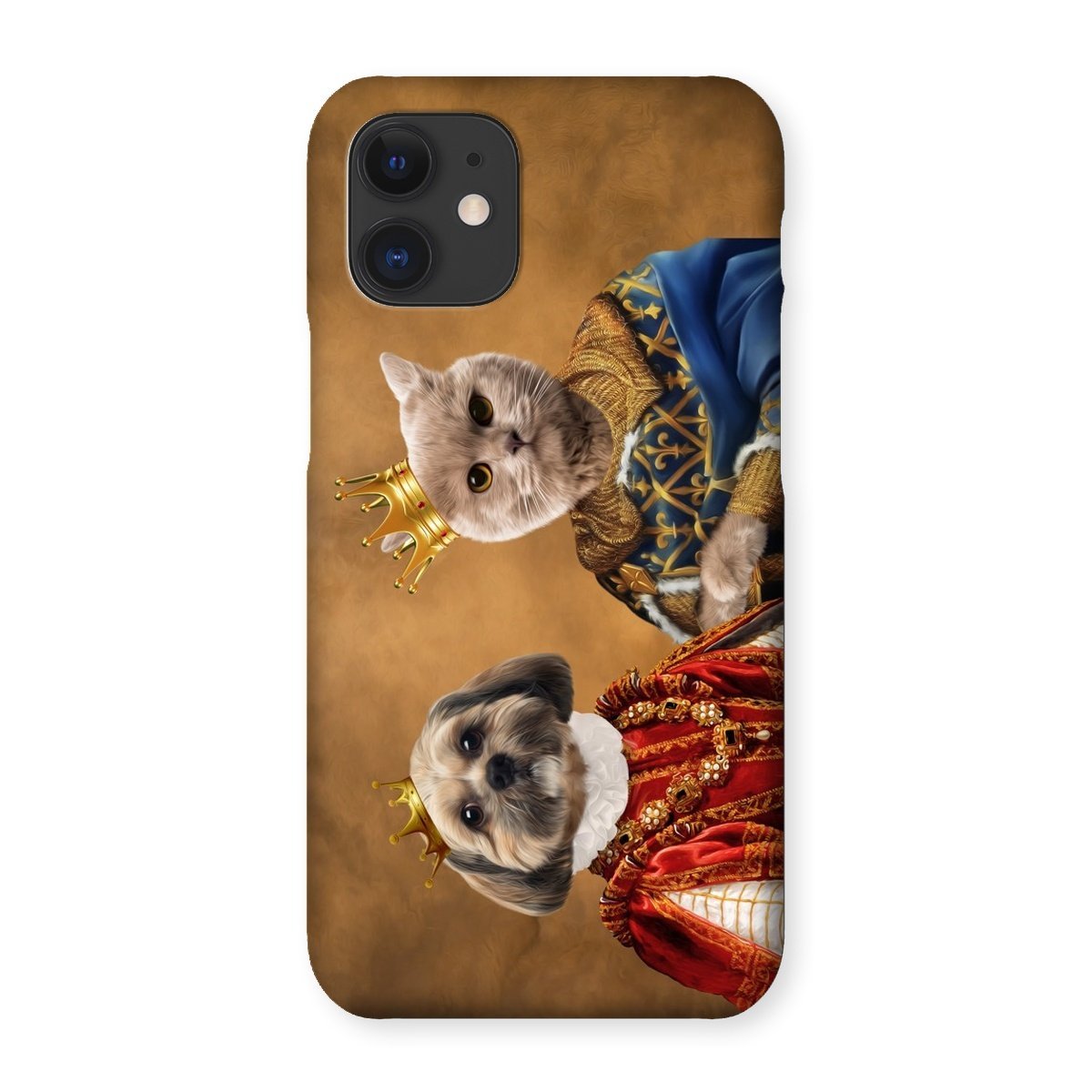 Pet Portraits | The King & Queen: Custom Pet Phone Case | Paw & Glory