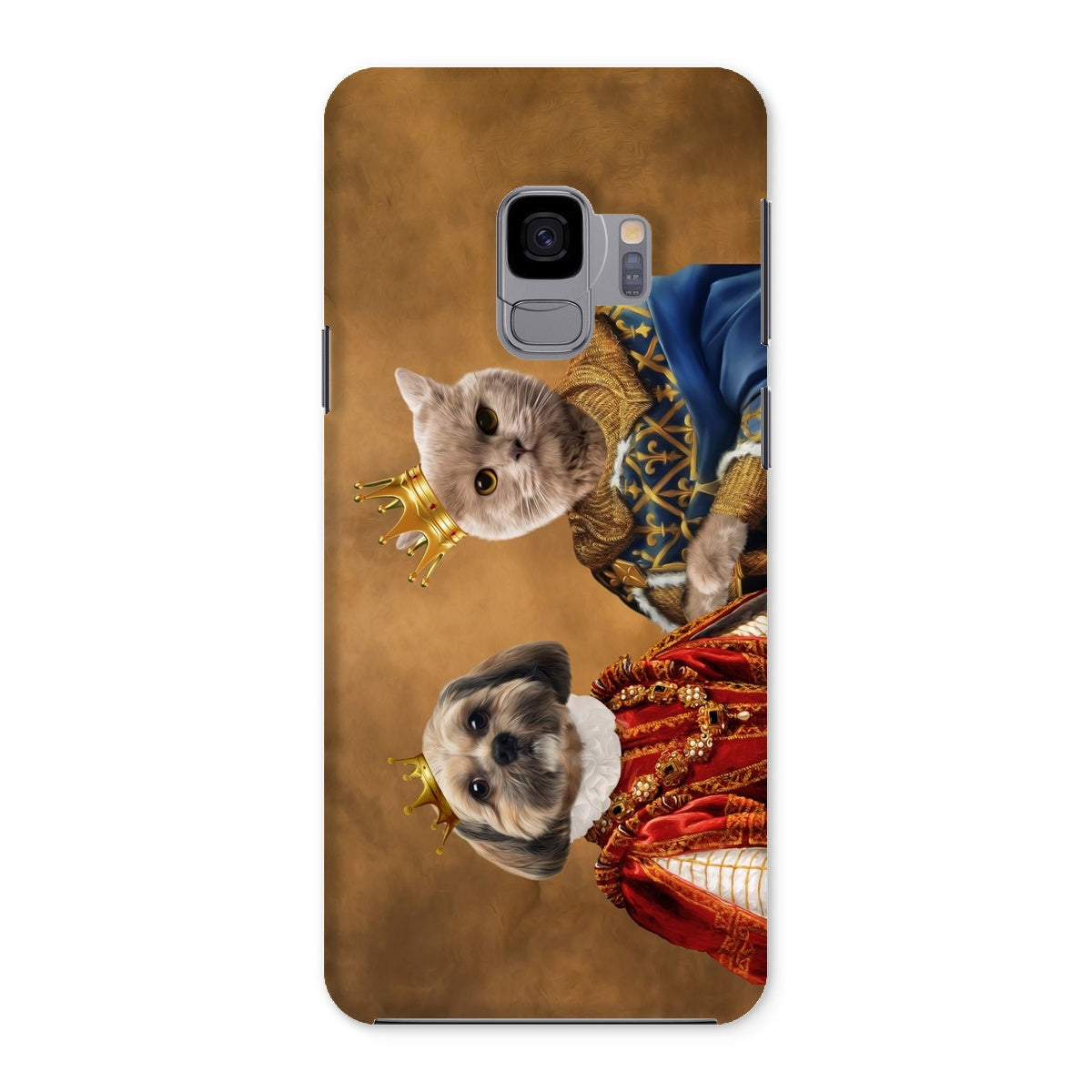 Pet Portraits | The King & Queen: Custom Pet Phone Case | Paw & Glory