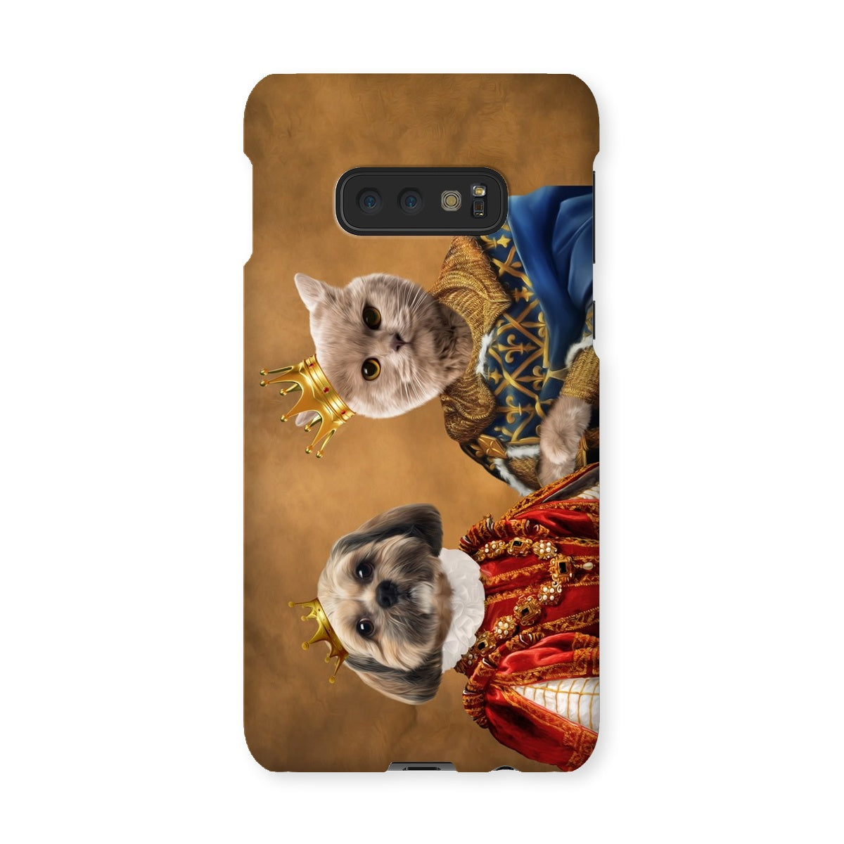 Pet Portraits | The King & Queen: Custom Pet Phone Case | Paw & Glory
