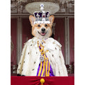 The Kings Coronation: Custom Digital Download Pet Portrait