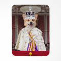 The Kings Coronation: Custom Pet Blanket