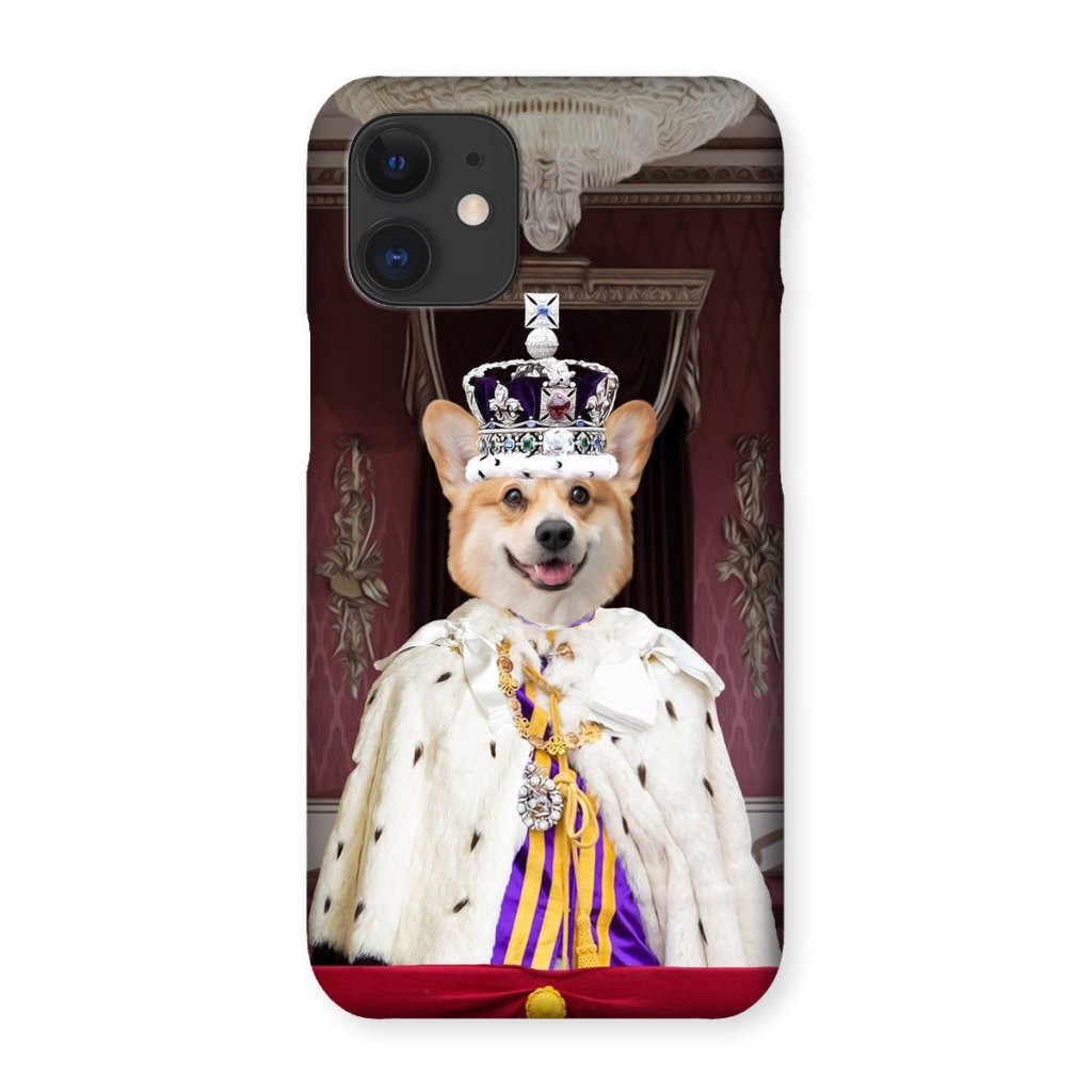 Pet Portraits | The Kings Coronation: Custom Pet Phone Case | Paw & Glory