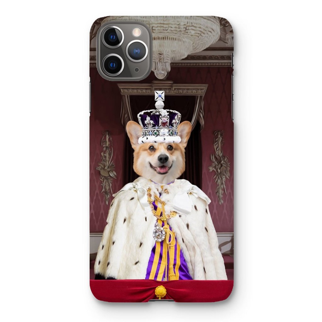 Pet Portraits | The Kings Coronation: Custom Pet Phone Case | Paw & Glory