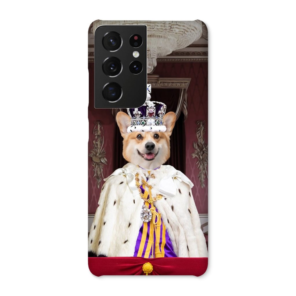 Pet Portraits | The Kings Coronation: Custom Pet Phone Case | Paw & Glory
