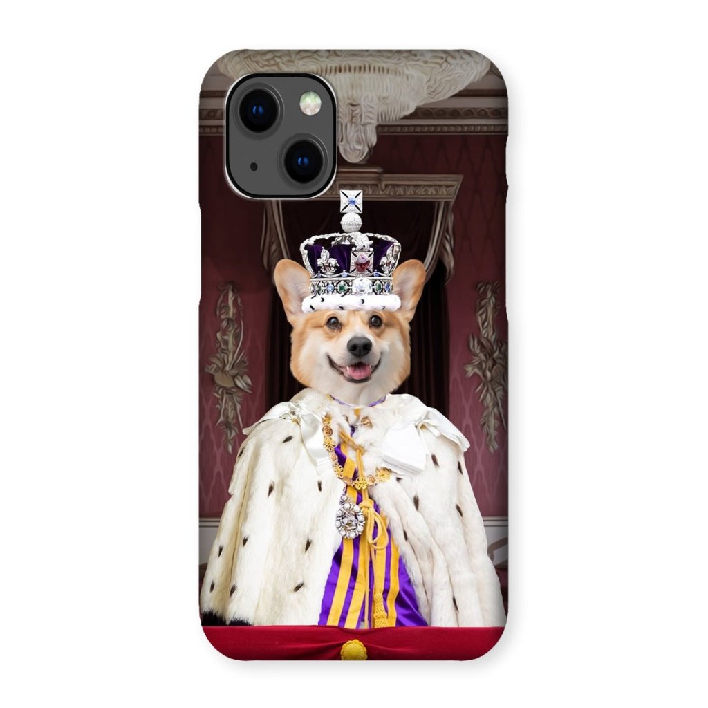 Pet Portraits | The Kings Coronation: Custom Pet Phone Case | Paw & Glory