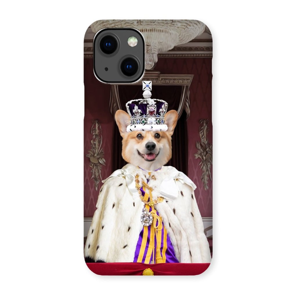 The Kings Coronation: Custom Pet Phone Case - Paw & Glory - Dog Portraits - Pet Portraits