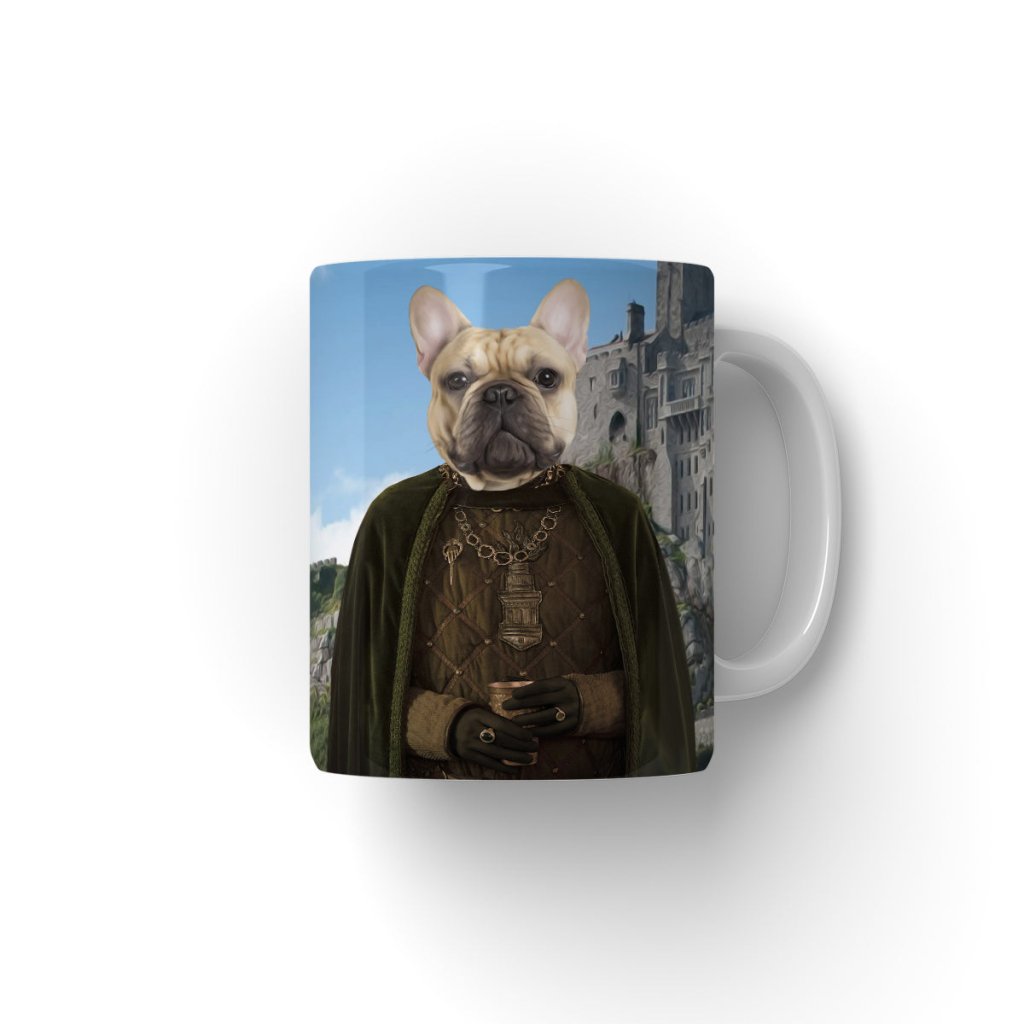 Pet Portraits | The Kings Informer (House Of The Dragon Inspired): Custom Pet Coffee Mug | Paw & Glory