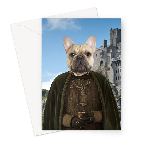 Royal Informer Custom Pet Greeting Card | Personalised Pet Gift | Paw & Glory