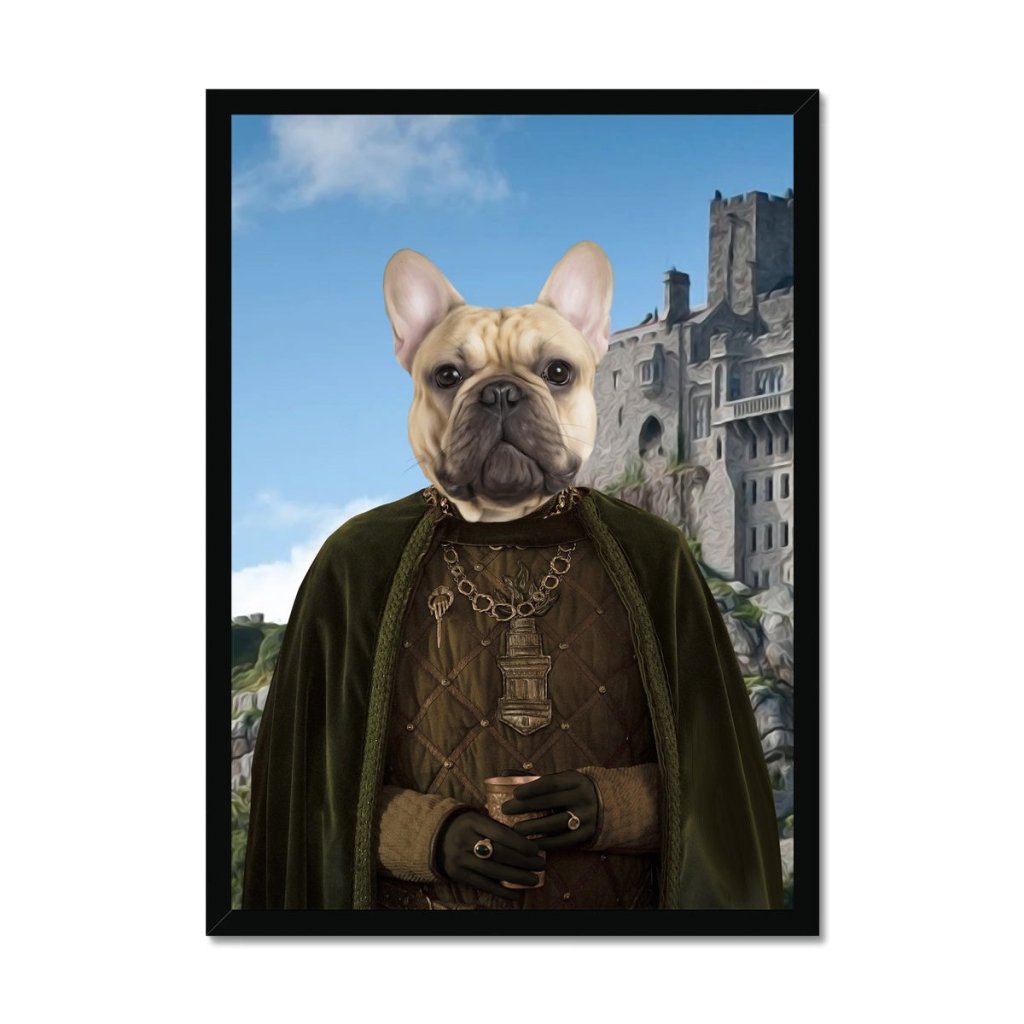 Pet Portraits | The Kings Informer (House Of The Dragon Inspired): Custom Pet Portrait | Paw & Glory