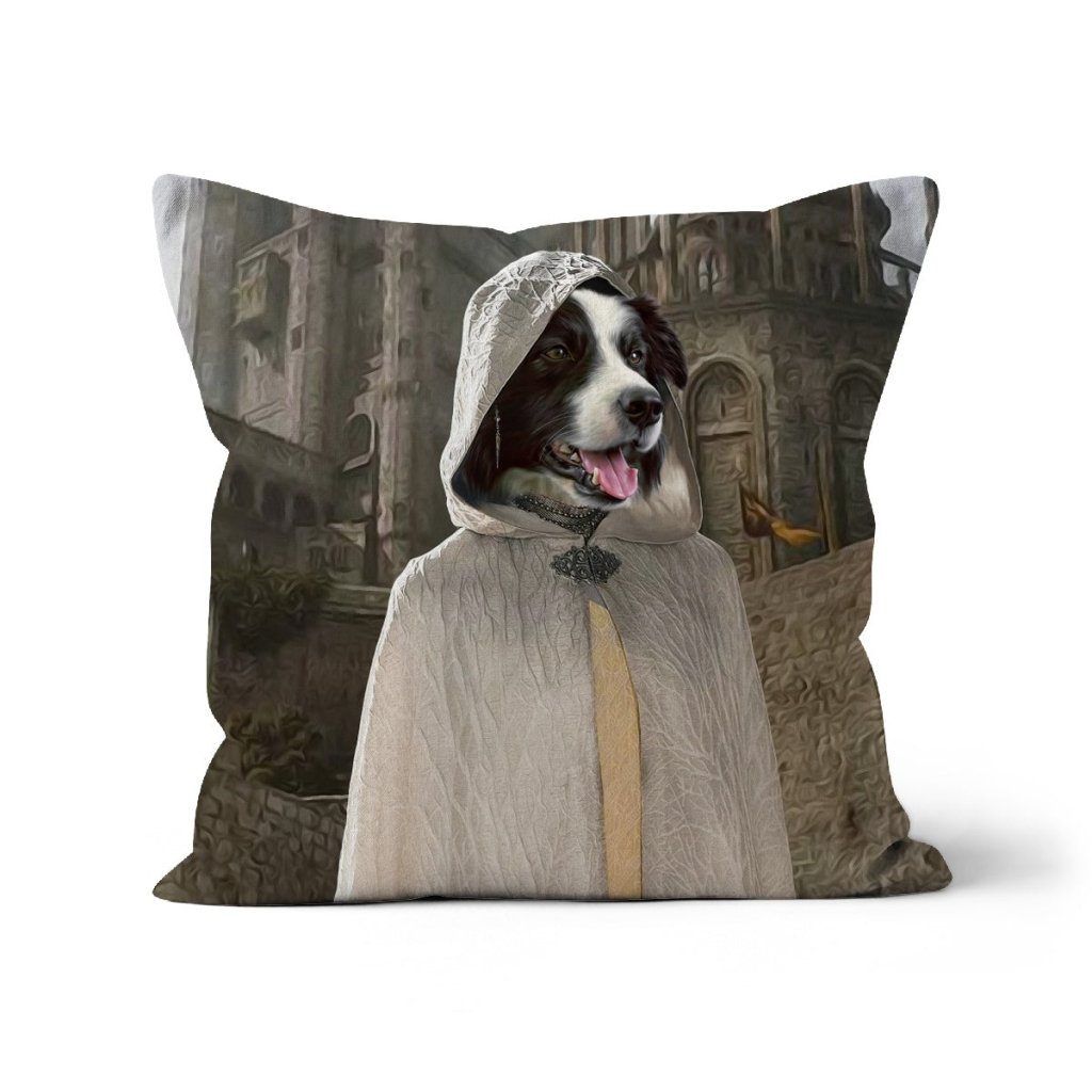 Pet Portraits | The Kings Spy (House Of The Dragon Inspired): Custom Pet Pillow | Paw & Glory