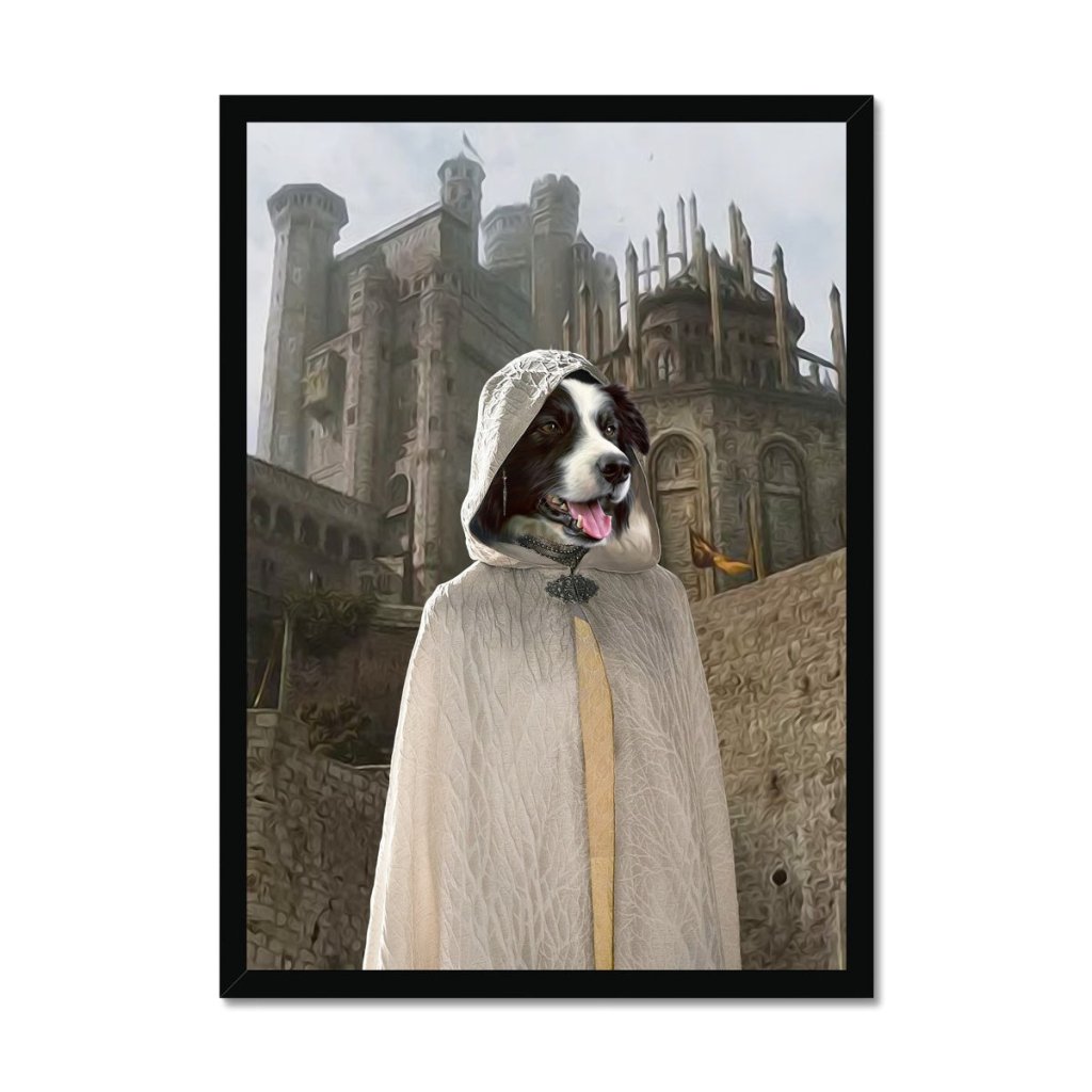 Pet Portraits | The Kings Spy (House Of The Dragon Inspired): Custom Pet Portrait | Paw & Glory